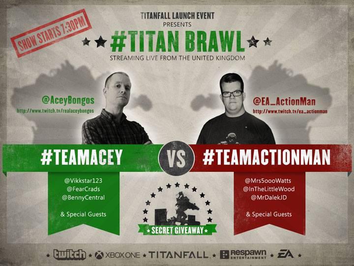 Titan Brawl, my launch event idea